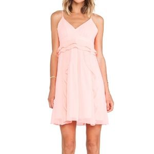Nanette Lepore Bright Salmon Dress Size 0